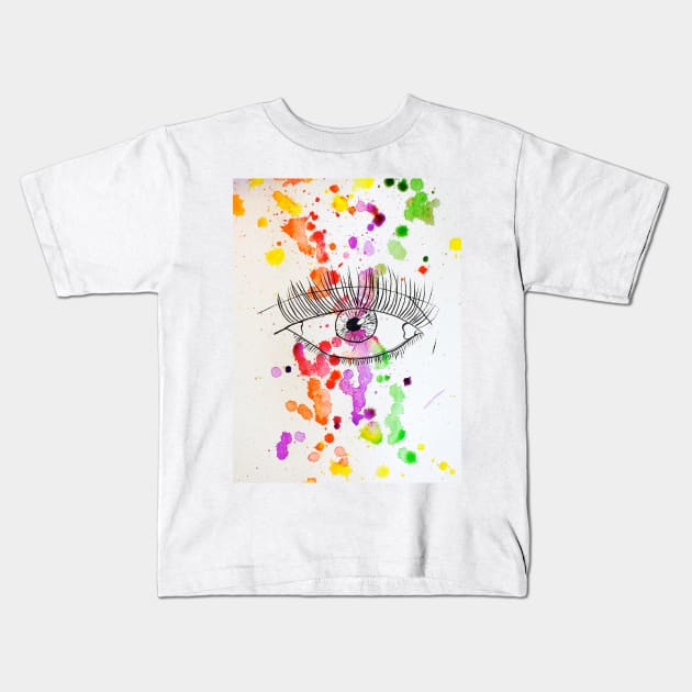 Color Blind Kids T-Shirt by sam_geller19